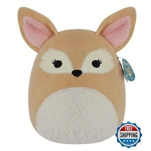 NWT Squishmallow 14" Pace Tan Fennec Fox
